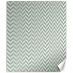 Vintage Pattern Chevron Canvas 8  x 10  8.15 x9.66  Canvas - 1