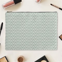 Vintage Pattern Chevron Cosmetic Bag (xl) by Sapixe