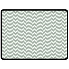 Vintage Pattern Chevron Double Sided Fleece Blanket (large)  by Sapixe