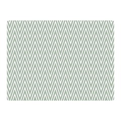 Vintage Pattern Chevron Double Sided Flano Blanket (mini)  by Sapixe