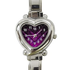 Background Wallpaper Motif Design Heart Italian Charm Watch