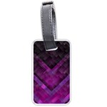 Background Wallpaper Motif Design Luggage Tags (One Side)  Front