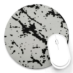 Fabric Textile Texture Macro Model Round Mousepads by Sapixe