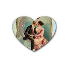 Valentine 1171222 1280 Rubber Coaster (heart)  by vintage2030