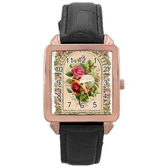 Ornate 1171143 1280 Rose Gold Leather Watch  by vintage2030