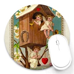 Valentine 1171220 1920 Round Mousepads by vintage2030