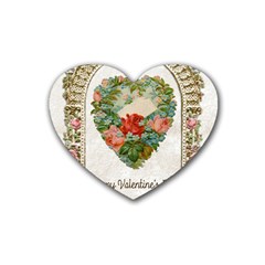 Valentines Day 1171148 1920 Rubber Coaster (heart)  by vintage2030