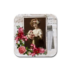 Vintage 1168517 1920 Rubber Square Coaster (4 Pack)  by vintage2030