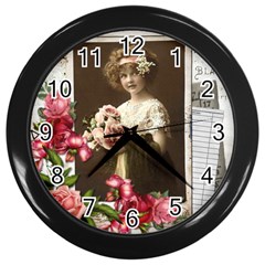 Vintage 1168517 1920 Wall Clock (black) by vintage2030