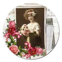 Vintage 1168517 1920 Magnet 5  (round) by vintage2030