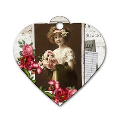 Vintage 1168517 1920 Dog Tag Heart (one Side) by vintage2030