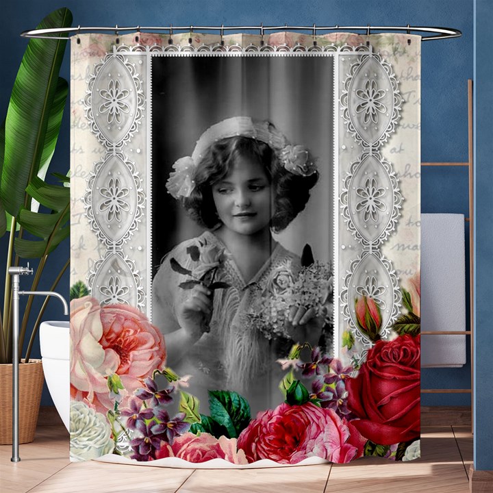 Vintage 1168516 1920 Shower Curtain 60  x 72  (Medium) 