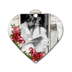 Vintage 1168512 1920 Dog Tag Heart (two Sides) by vintage2030