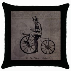 Vintage 1143342 1920 Throw Pillow Case (black) by vintage2030