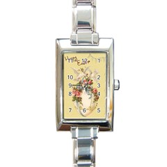 Easter 1225798 1280 Rectangle Italian Charm Watch by vintage2030