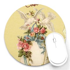 Easter 1225798 1280 Round Mousepads by vintage2030