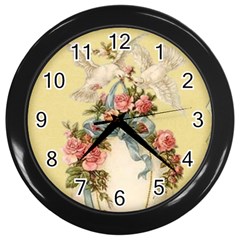 Easter 1225798 1280 Wall Clock (Black)