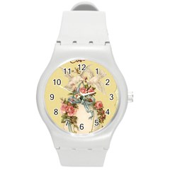 Easter 1225798 1280 Round Plastic Sport Watch (M)