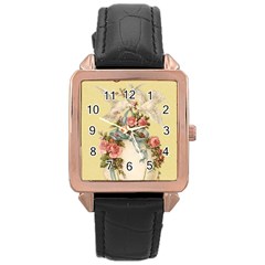 Easter 1225798 1280 Rose Gold Leather Watch 