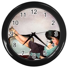 Vintage 1133810 1920 Wall Clock (black) by vintage2030