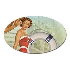 Retro 1135044 1920 Oval Magnet by vintage2030