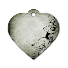 Grunge 1133693 1920 Dog Tag Heart (two Sides) by vintage2030