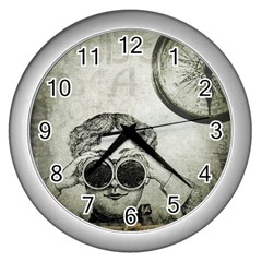 Vintage 1135015 1920 Wall Clock (Silver)