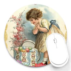 Easter 1225815 1280 Round Mousepads by vintage2030