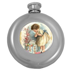 Easter 1225815 1280 Round Hip Flask (5 Oz) by vintage2030