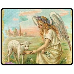 Easter 1225814 1280 Fleece Blanket (medium)  by vintage2030