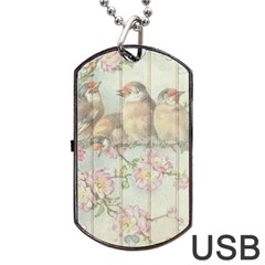 Vintage 1225885 1920 Dog Tag Usb Flash (two Sides) by vintage2030