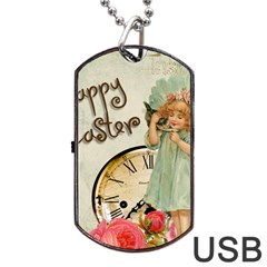 Easter 1225805 1280 Dog Tag Usb Flash (two Sides) by vintage2030