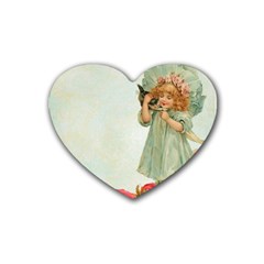 Vintage 1225887 1920 Heart Coaster (4 Pack)  by vintage2030