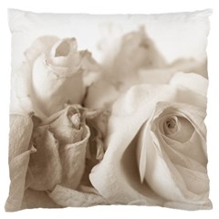 Vintage Rose Shabby Chic Background Standard Flano Cushion Case (two Sides) by Sapixe