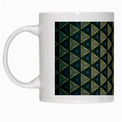 Texture Background Pattern White Mugs