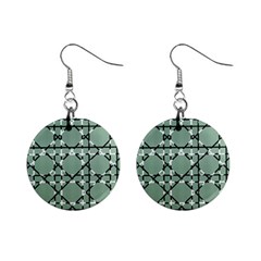 Pattern Graphics Figure Line Glass Mini Button Earrings