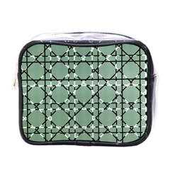 Pattern Graphics Figure Line Glass Mini Toiletries Bag (one Side) by Sapixe