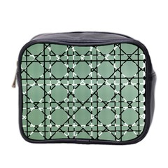 Pattern Graphics Figure Line Glass Mini Toiletries Bag (two Sides) by Sapixe