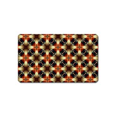 Kaleidoscope Image Background Magnet (name Card) by Sapixe