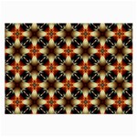 Kaleidoscope Image Background Large Glasses Cloth Front