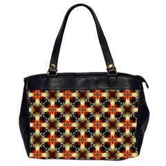 Kaleidoscope Image Background Oversize Office Handbag (2 Sides) by Sapixe