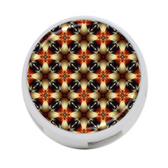 Kaleidoscope Image Background 4-port Usb Hub (one Side) by Sapixe