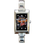 Monster Truck Lego Technic Technic Rectangle Italian Charm Watch Front