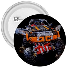 Monster Truck Lego Technic Technic 3  Buttons by Sapixe