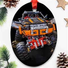 Monster Truck Lego Technic Technic Ornament (oval) by Sapixe