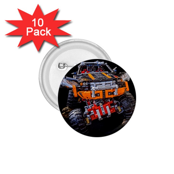 Monster Truck Lego Technic Technic 1.75  Buttons (10 pack)