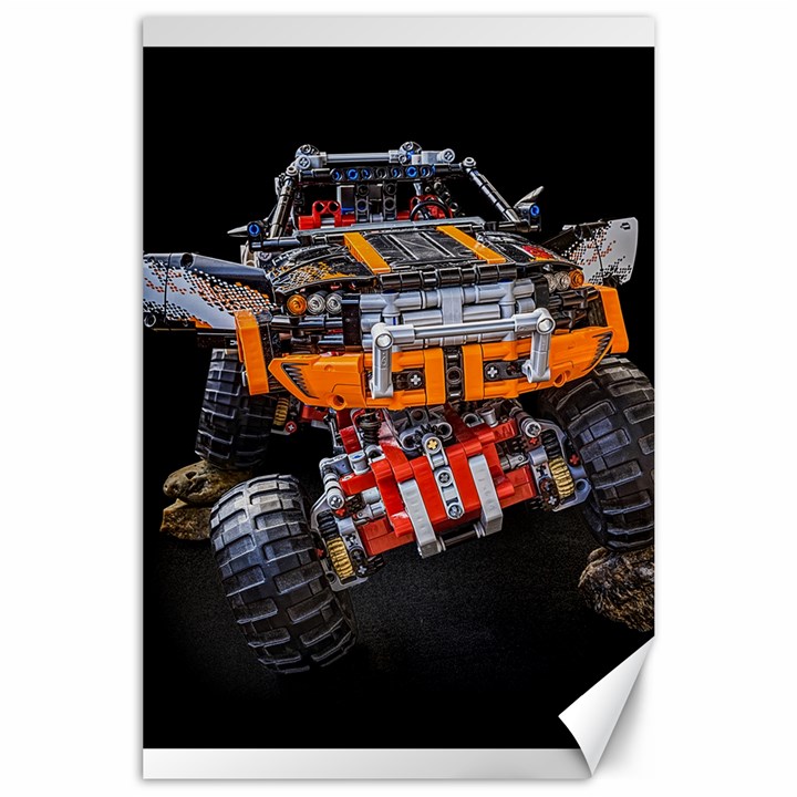 Monster Truck Lego Technic Technic Canvas 24  x 36 