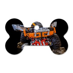 Monster Truck Lego Technic Technic Dog Tag Bone (two Sides) by Sapixe