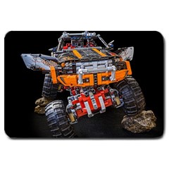 Monster Truck Lego Technic Technic Large Doormat  by Sapixe