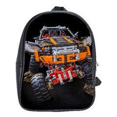 Monster Truck Lego Technic Technic School Bag (large) by Sapixe